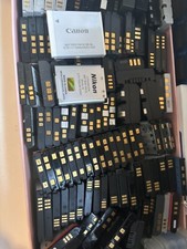 vecchie batterie per fotocamere digitali，canon nikon、samsung、pintax、casio、fuji