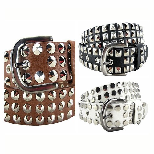 Cintura punk borchiata pelle