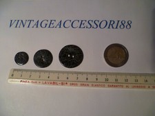 BOTTONE VERA MADREPERLA NERO