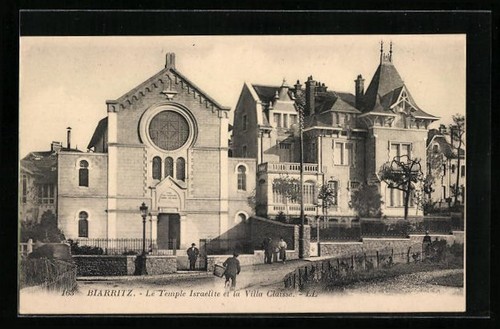 Cpa biarritz temple - biarritz,, le