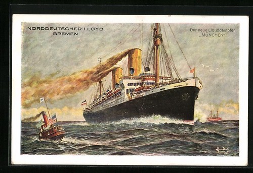 Cartolina barca pilota da - barca,