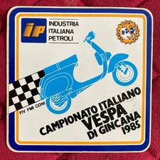 VESPA PIAGGIO "Campionato italiano 1985" adesivo 8,3x8,3