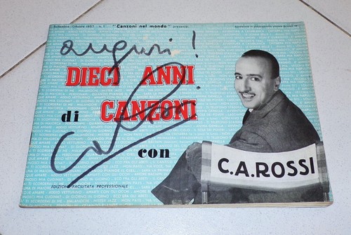 Spartiti autografo dieci - spartiti,