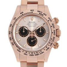 ROLEX Cosmograph Daytona 126505 Sundust x nero numero casuale di seconda mano...