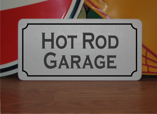 Insegna hot rod garage - hot,