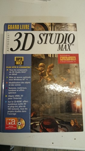 Grand livre 3ds studio - studio, max