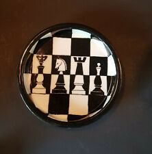 Ernestine Salerno Italia SCACCHI ciotola mcm anni 60 ceramica bitossi scacchi