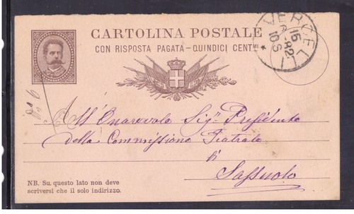 Cartolina postale c - cartolina,