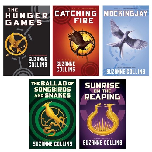 Hunger games books - set, by