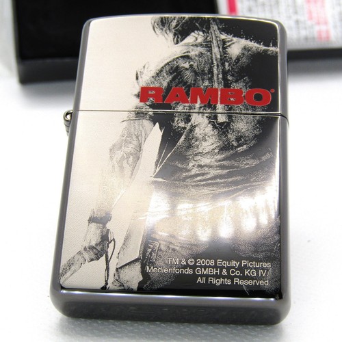 Accendino olio zippo rambo - a,