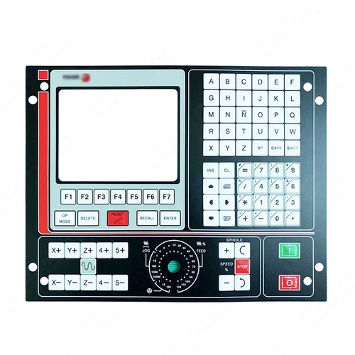 Tastiera membrana cnc - cnc, 8025pi