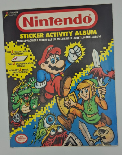 Nintendo sticker activity - nintendo,