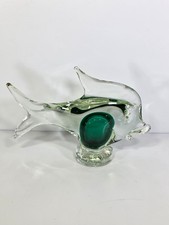 Statua Vetro Murano Pesce