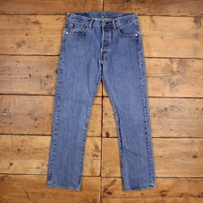 Jeans Levis 501 30x30 blu 00s