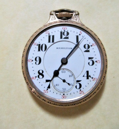 Orologio tasca hamilton - da,
