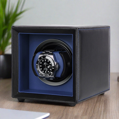 Orologio singolo carica pelle
