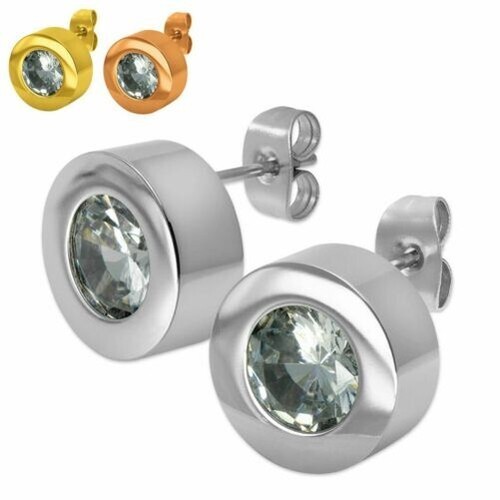 Paio acciaio inox orecchini - paio,