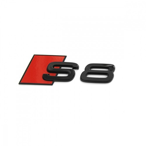 Originale audi scritta nera - originale,
