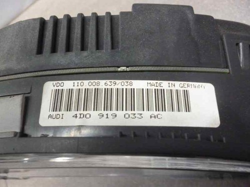 4d0919033ac quadro strumenti - 4d0919033ac,