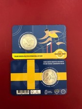 2 Euro Commemorativo Finlandia 2025 - 100 Anni Gara di Atletica in COIN CARD FDC