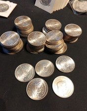 ?LOTTO 5 MONETE 1000 LIRE CONCORDIA?IN ARGENTO?