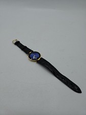 swatch SWISS MADE fartez FONDO QUADRANTE BLU  CASSA ORO E CINTURINO PELLE