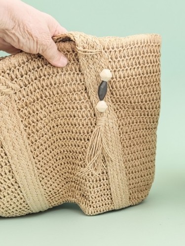 Borsa donna paglia - paglia, a