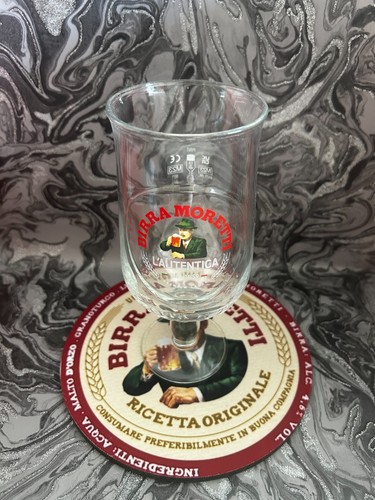 Birra moretti pint glass - pint, plus