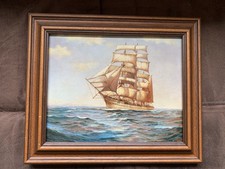 Quadro Dipinto Veliero 