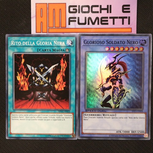 Yugioh glorioso soldato nero - glorioso,