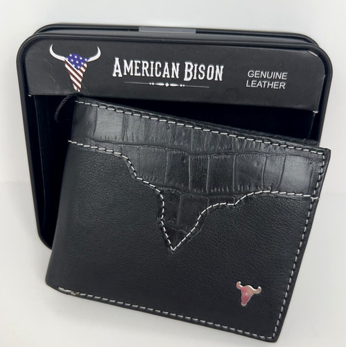 Portafoglio american bison - american,