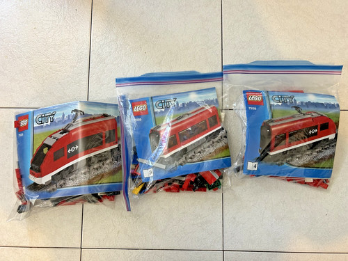 Lego 7938 treno - lego, passeggeri