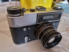 Macchina fotografica russa FED 5B con obiettivo Industar-61 f/2.8 55mm