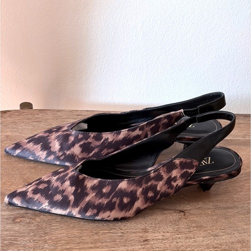 Zara tacco spillo stampa - zara,