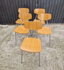 Set di 5 Sedie Vintage in