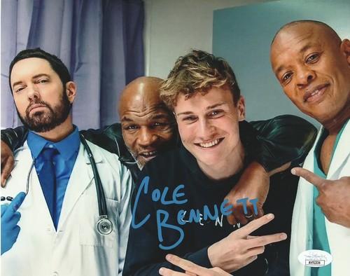 Foto 8x10 firmata cole bennett - firmata,
