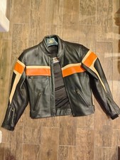 Giubbotto moto in vera pelle HELD taglia 46 (S)