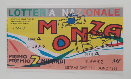 Biglietto lotteria - biglietto,