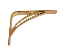 REGGIMENSOLA SUPPORTO BASE REGGI MENSOLA STAFFA LIBERTY ORO CM. 20XH.12,5 COPPIA