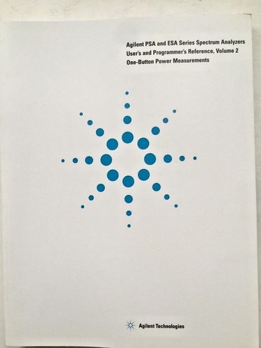 Agilent serie psa esa - agilent, e