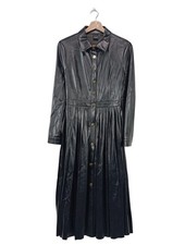 PINKO Abito in ecopelle Donna Abito Taglia IT 36 nero elegante