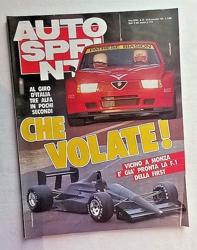 Autosprint del 1988 - ,