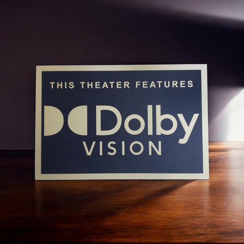 Insegna parete dolby - da,