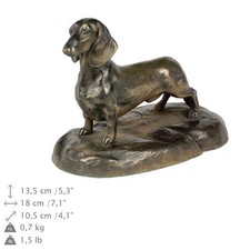 Bassotto, busto/statua di cane