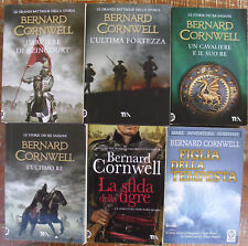 Lotto libri romanzi storici Bernard Cornwell Sharpe ultima fortezza cavaliere re
