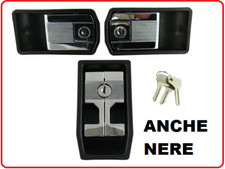 Serie 3 maniglie nere o