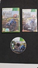 FARMING SIMULATOR 15 MICROSOFT XBOX 360  PAL ITA USATO COMPLETO