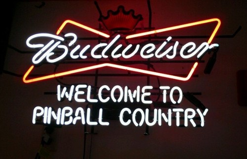 Welcome pinball country - welcome,