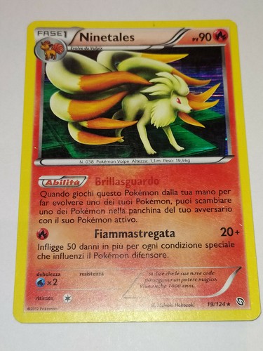 Ninetales holo 19 - holo,