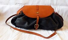 Borsa tracolla donna modello originale artigianale firmata, cuoio/pelle 39x16x20